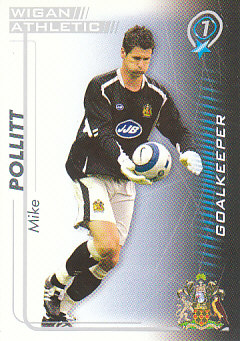 Mike Pollitt Wigan Athletic 2005/06 Shoot Out #343